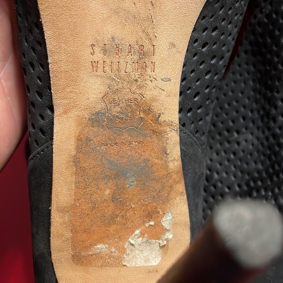 STUART WEITZMAN Suede Heels - Picture 6 of 12